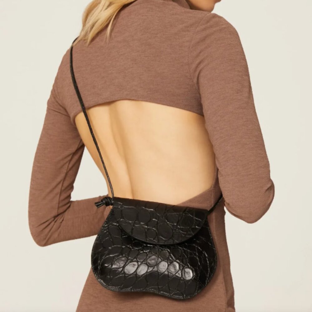 LIFFNER Black Pebble Mini Bag